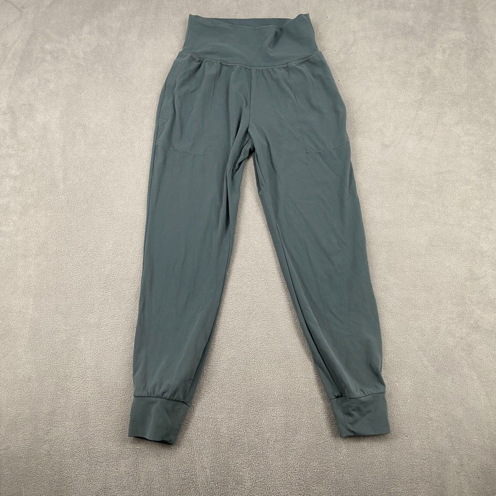 Athleta Salutation Joggers Pants Women XS Gray Soft Powervita Stretch High Waist